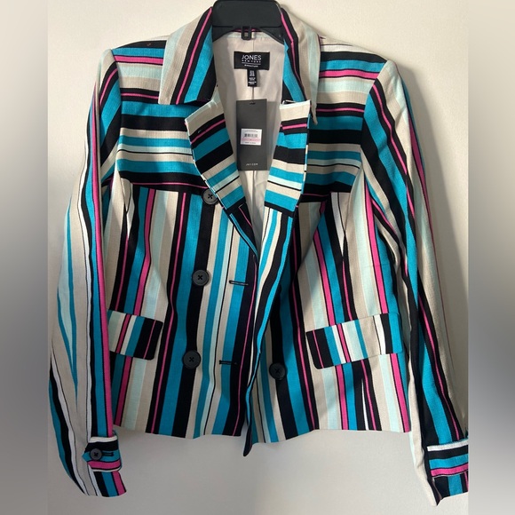 Jones New York NWT stripe jacket - Picture 1 of 7